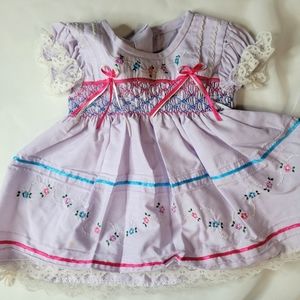 Lavender Baby dress